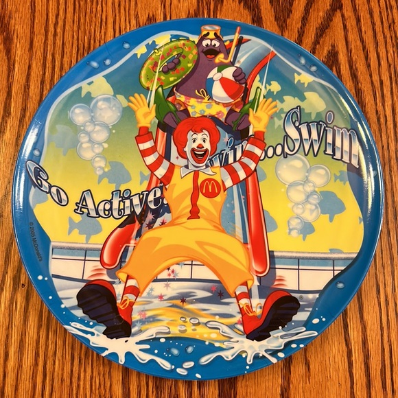 2005 McDonald’s Go Active Melamine Plates Complete Set - Picture 2 of 14